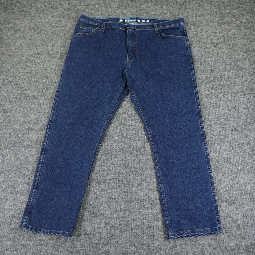 Wrangler Jeans Mens 42x30 Blue 47 Regular Fit Premium Performance Cowboy Cut - Picture 1 of 11